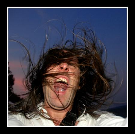 Moi jouant avec le vent . . . ou l'inverse . . .